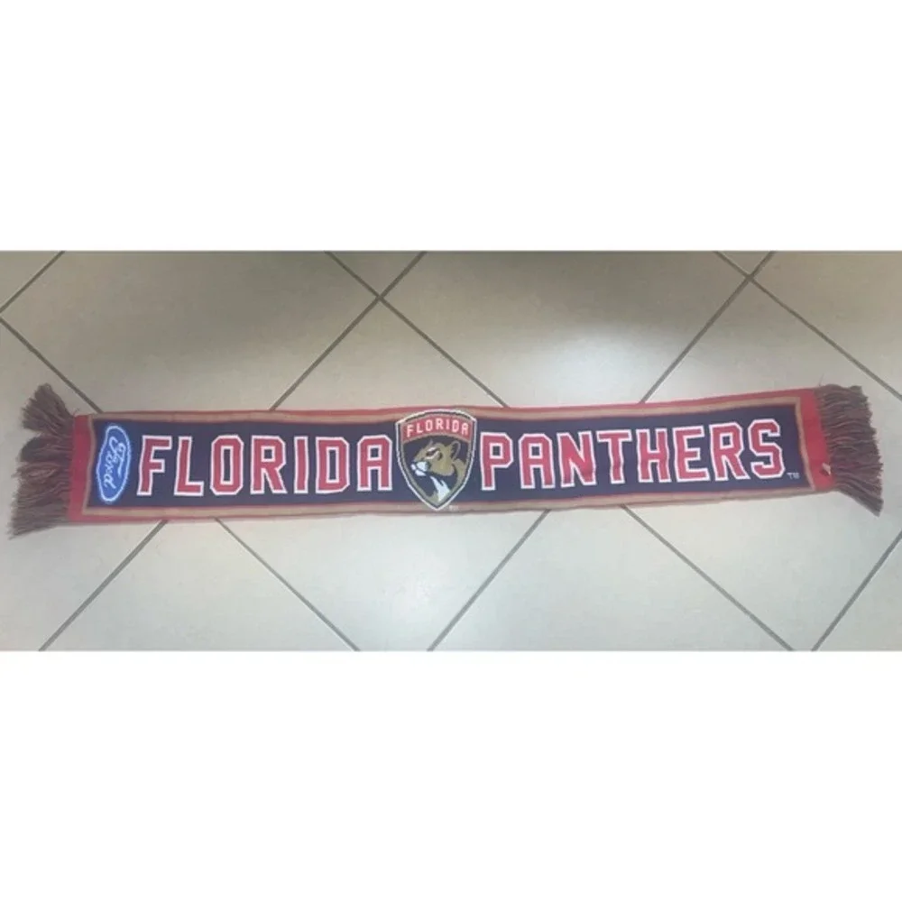 Florida Panthers Ford Sponsorship Hockey Stadium Scarf‎